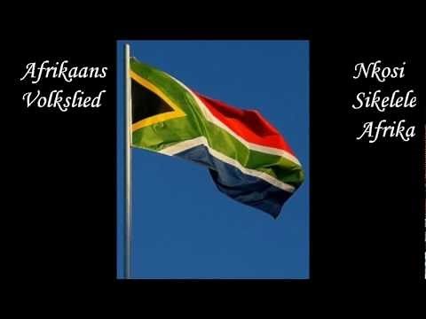 Afrikaans volkslied 'Nkosi Sikele Africa'