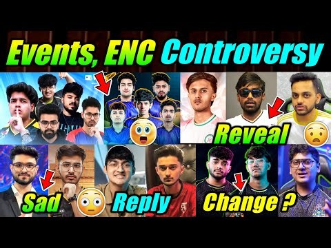 Tournaments, ENC Lineup 😮 Admino Sad News, Goblin Reply 😳 Neyoo Hector Matter, S8UL, News