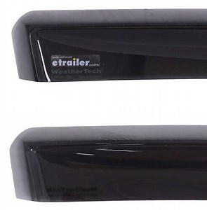 WeatherTech Side Window Rain Guards with Dark Tinting - Front - 2 Piece WeatherTech Rain Guards WT80