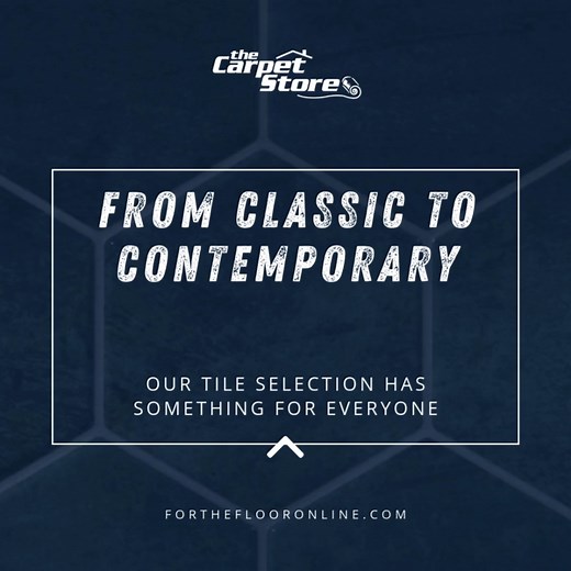 Our tile selection offers options for every style and budget. From classic to contemporary, find the right fit for your home. Request your accurate and professional in-home estimate - https://www.fortheflooronline.com/p/tile #TileFlooring #FlooringOptions #HomeRemodel #HomeDesign #TheCarpetStore | The Carpet Store Tampa | Facebook