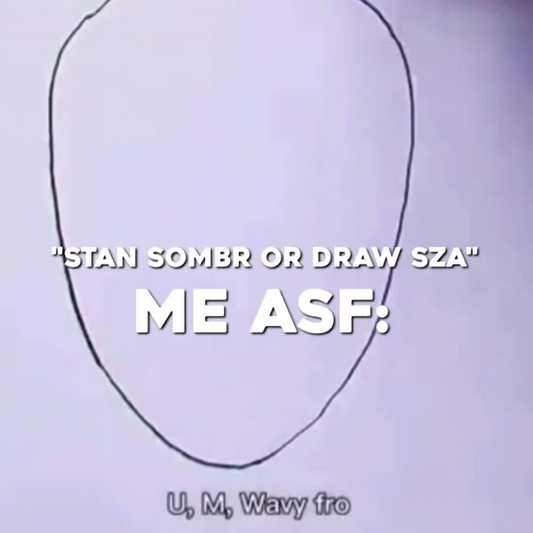 How to draw SZA — step-by-step diss edit sketch