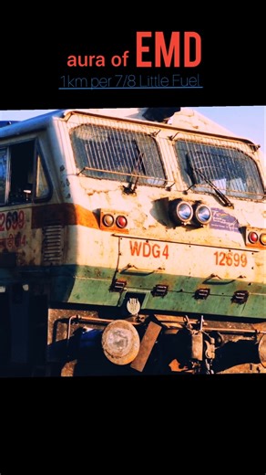 mileage testing⛽⛽ #edm #diesellocomotive