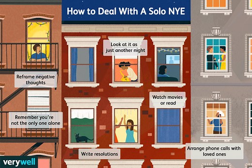 How to Cope When You're Alone On New Year's Eve