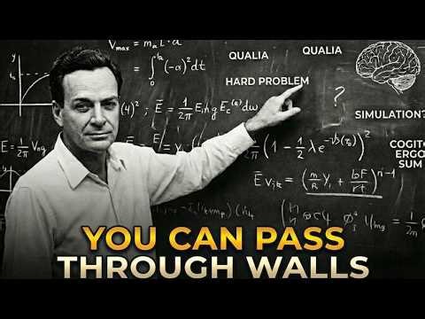 You CAN Pass Through Walls (But You Won't) - Feynman on Quantum Tunneling