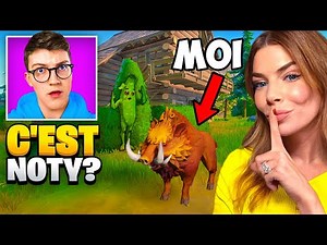 JE M'INFILTRE dans le CACHE CACHE de JEANFILS déguisée en SANGLIER sur Fortnite ! (glitch)