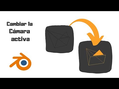 Cómo mover, cambiar la cámara activa y el plano en Blender | Blender 2.93 |
