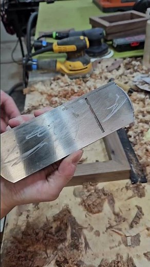 One of the easiest ways to make hand planing easier! #tips #woodworking #handplane #tools