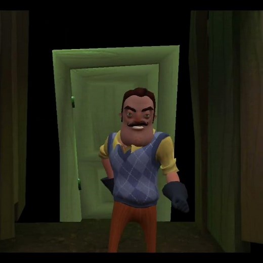 Hello Neighbor Act 1 - This scenes!!! #horrorgames