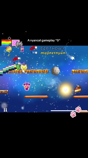 NYAN !! #nyancat #nyancatlostinspace #poobregretevator #gameplay #fypp ^_^