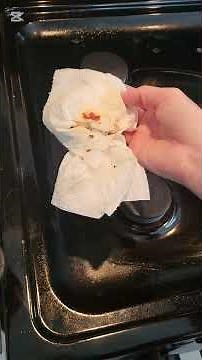 “How to Clean Your Stovetop Like a Pro ✨