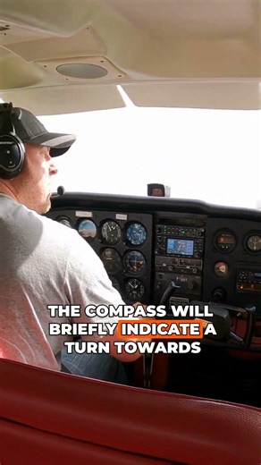 ANDS: The Compass Turn Rule Pilots Use #aviation #studentpilot #flyingtips #aviationsafety