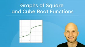 Graphs of Square and Cube Root Functions