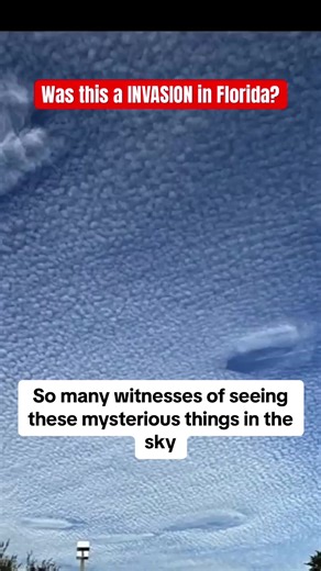 Unexplained Sightings of Mysterious Objects in Florida Skies