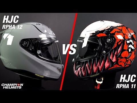 HJC RPHA 12 Versus HJC RPHA 11 - ChampionHelmets.com