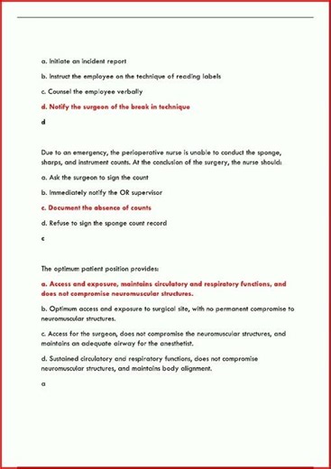 Cnor Final Exam Testbank And Practice Exam Actual 900Questio video