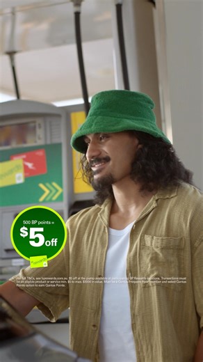 Turn in for quality fuel & incredible value on snacks and drinks. Plus earn Qantas Points with BP Rewards. T&C’s apply | bp