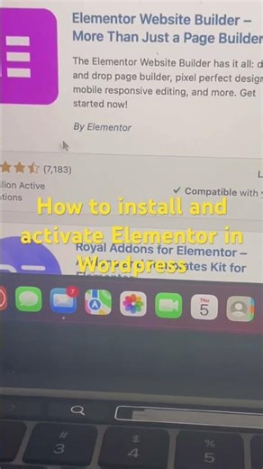 How to install Elementor in Wordpress #wordpress #elementor #elementorwordpress #wordpresswebsite