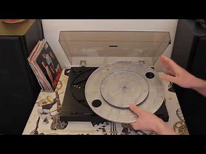Replacing the belt on a turntable