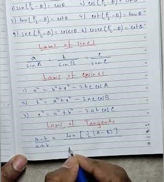 Basic Trigonometry Formulas ( part - 2 )