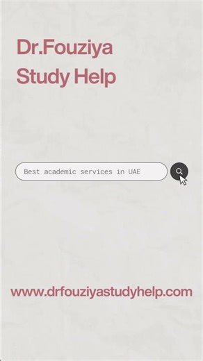 Get the best assignment services in the UAE