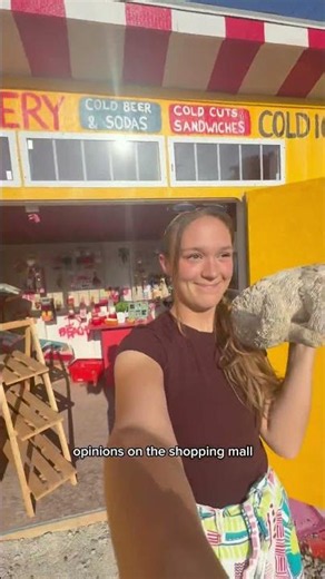 Sooo what do we call her?!?! #beachys #cafeowner #casevillemichigan #shoppingmall #bodega