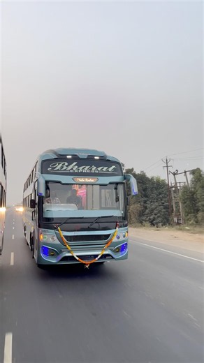 Best Sleeper Luxury bus ✨❤️ll Luxury bus ll Bharat express #reels #viral #trending #travels #luxury