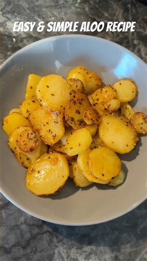 Easy simple spicy aloo recipe #short #recipe #easy #simple #cooking