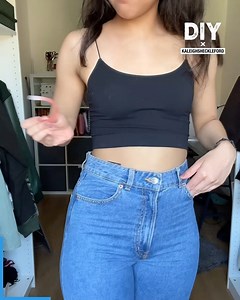 This is a great way of finding a new use for an old pair of jeans 👖 | Do It Yourself