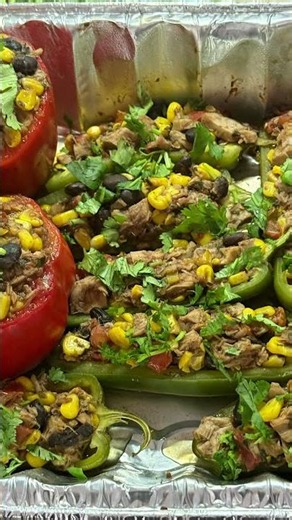 This Taco Stuffed Pepper Hack is Insane #food #cooking #easyrecipe