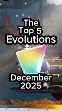 Top 5 EVOLUTIONS December 2025 #clashroyale #gaming #clashofclans #supercell #clash #crl #coc