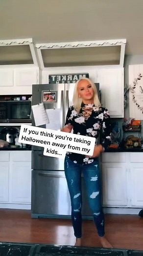 This mama isn’t having it... tired of things being taken away from the kids. 🙃 #fyp #foryourpage #halloween #parenting