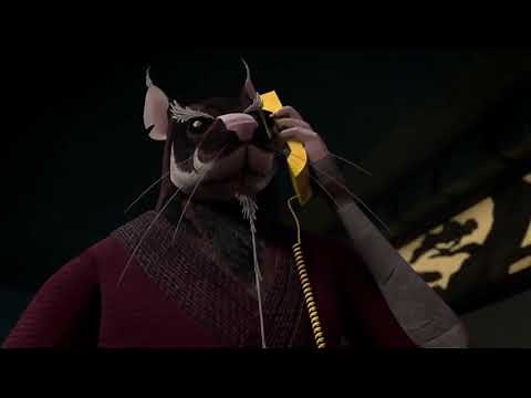 TMNT 2012 Splinter vs Tiger Claw