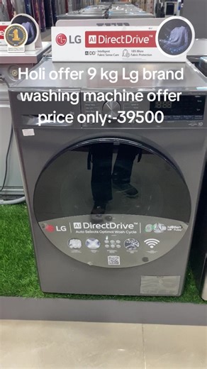 Holi Offer on 9 kg LG Washing Machine