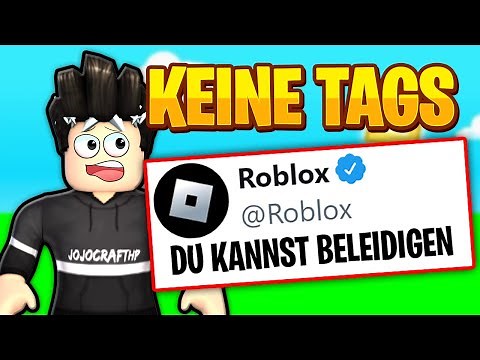 Nie wieder TAGS auf ROBLOX und Blauer Haken für Spieler!