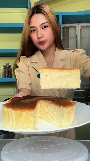 Basque Burnt Cheesecake Using Air Fryer!