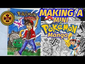 Making a mini Pokemon Adventures Manga