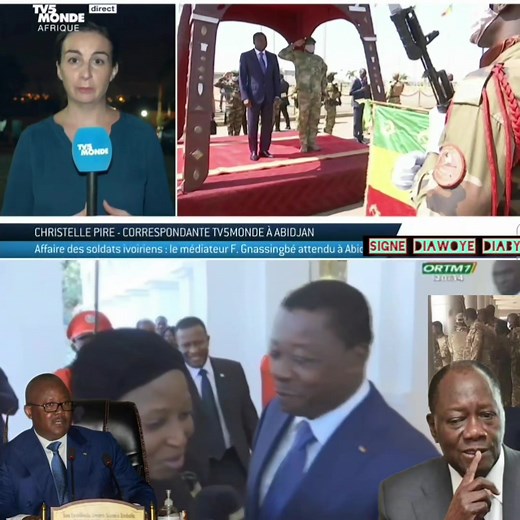 629K views · 10K reactions | Le président togolais Faure Gnassingbé qui assure la médiation dans l'affaire des 46 militaires ivoiriens a quitté Bamako pour Abidjan | Diawoye diaby | Facebook