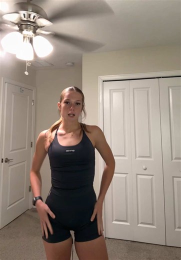 DFYNE haul and try-on — blue impact shorts & t-shirt review