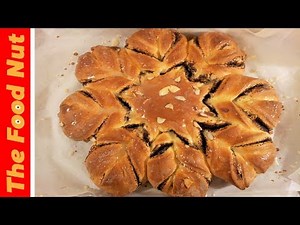 COFFEE CAKE RECIPE Made With YEAST DOUGH - Star Bread With Poppy Seeds