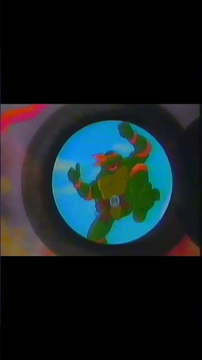 1990 Teenage Mutant Ninja Turtles CBS Kid TV Promo Short