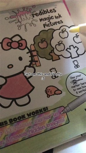 Hello Kitty Magic Ink Coloring Book Overview
