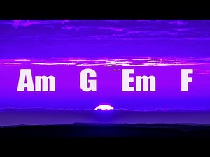 Guitar Backing Track Sad Emotional Ballad A Minor