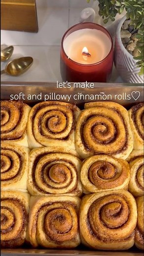 soft, pillowy cinnamon rolls just for you 🧈⋆ 𓂃 #homemadecinnamonrolls #baking