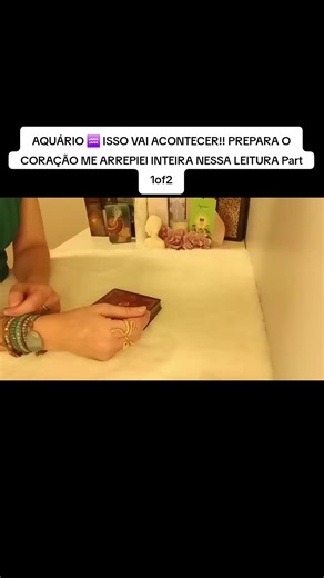 AQUÁRIO ♒ ISSO VAI ACONTECER!! PREPARA O CORAÇÃO ME ARREPIEI INTEIRA NESSA LEITURA Part 1of2 #leituradetarot #aquário♒