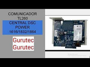 DSC PROGRAMAR A PLACA TL260 #DSC1616 #1832 #1864