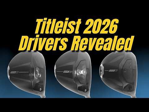 NEW Titleist GTS Drivers Confirmed by USGA!