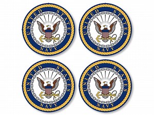 4er Pack 1,5 Zoll runde U.S. NAVY Sticker (naval veteran vinyl decal Auto RV Laptop Ruhestandszelle) US Navy Lizensiert - Etsy.de