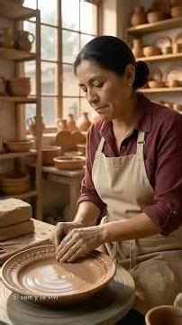 The Artisan Who Created Clay Collections for Restaurants #mexicanhandicrafts