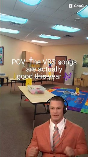POV: The VBS songs are actually good this year. #VBS #vacationbibleschool #churchmusic