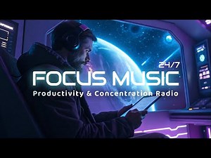 Music for Work, Study & Concentration | Deep Focus & Productivity | Focus FM radio | 🔴 Live 24/7